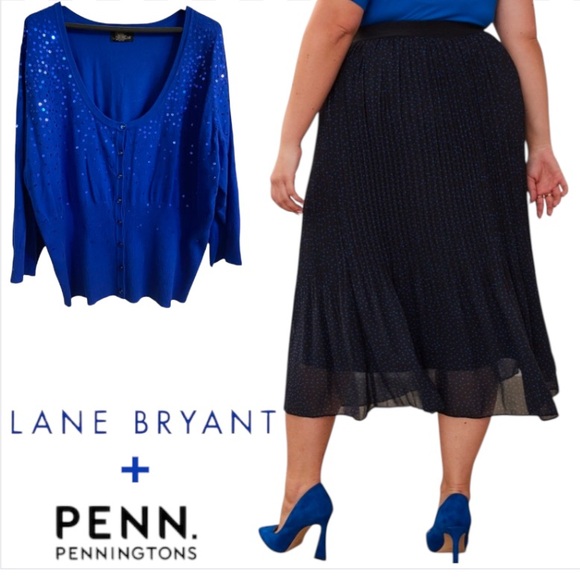 26-28W Gorgeous Lane Bryant Sweater with Sequin Detail - Picture 7 of 7